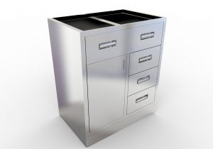 Mopec base cabinet with top drawer